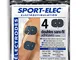 Sport-Elec easf Set di 4 Electrode per dispositivi Nero FR: Adulti (Taglia Produttore: Uni...