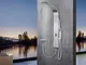 Elbe Colonna doccia senza miscelatore rubinetto, in acciaio inox 304, con idromassaggio, m...