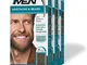Just for Men Brush in Color Gel Mustache & Beard Medium Brown M-35 1 kit (Pac...