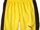 PUMA, Pantaloni Corti Sportivi con Slip Interni Bambino Pitch, Giallo (Team Yellow/Black),...