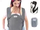 DearBaby | Fascia Porta Bambino - Ergonomica - Marsupio Per Neonati e Bebè fino a 6kg - Co...