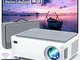 Proiettore Full HD Wifi Bluetooth 1080P Nativo Videoproiettore，WISELAZER Home Cinema Thea...