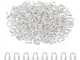 PandaHall 100Pcs Guardiano e Protezioni in Filo d'ottone Wire Guardian per Fare Gioielli A...