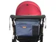 SONARIN Borsa Passeggino Organizer Borsa Fasciatoio per Pannolini, Vestiti per Bambini, Bo...