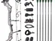 SHARROW Kit Arco Compound 30-70lbs Regolabile Arco Composto Arco da Caccia Archi Composti...