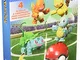 Mega Cosstrux Pokemon Poké Ball e statuette Amis di Kanto da costruire, 90 pezzi, per bamb...