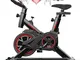 HARMON Bici da Ciclismo Indoor, Bici da Corsa Silenziosa con Manubrio E Sedile Regolabili,...