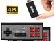 hmkazm Retro Mini HDMI TV Game Stick Console 568 Giochi incorporati 2 × Gamepad Wireless,...