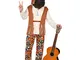 WIDMANN MILANO PARTY FASHION- Widmann Costume da Hippie per Adulti, Multicolore, m, 02592