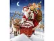 upupupup DIY 5D Pittura Diamante Trapano Completo Christmas Set Diamond Painting Christmas...