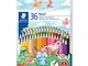 Staedtler-144 ST Caja con 36 lápices de colores, Multicolor, (144 ND36)