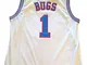 Bugs Bunny Space Jam Jersey - #1 Tune Squad - White (Large) by Space Jam