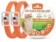 Woyamay Collare Antiparassitario per Gatti, Collare Antipulci Gatto Regolabile Resistente...