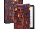 HUASIRU Pittura Custodia Copertura per Kindle Paperwhite con display da 6,8 pollici(11ª ge...