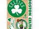 NBA Boston Celtics WCR43210014 - Decalcomania multiuso, 11" x 17"