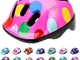 Meteor Casco Bici Ideale per Bambini e Adolescenti Caschi Perfetto per Downhill Enduro Cic...