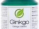 Ginkgo (Ginkgo biloba) 120 Capsule (420 mg) in barattolo salva aroma