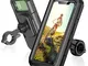 ENONEO Supporto Smartphone per Moto Impermeabile 360°Gradi Universale Porta Cellulare da B...