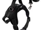 Ylen Regolabile Imbottito Morbido Resistente Pettorina con Guinzaglio Harness Per Cane Gra...