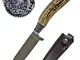 Funk Hirschhorn Coltello bavarese con tappo decorativo, a cinghiale, antiruggine, prodotto...