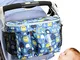 Timertick Borsa per Passeggino, Organizer per Passeggino con Portabicchieri e Tracolla, Bo...