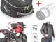 PER BMW R 1200 GS 2013-2018 BORSA BORSELLO PER SERBATOIO MOTO GIVI EA123 + BF11 CON FLANGI...