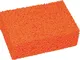 Haromac 07250150 – Spugna 150 x 100 x 50 mm, spugna in gomma, colore rosso, 02505150