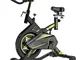Spinning Bike, Cyclette Sportiva Verticale, Pedaliera Per Fitness Ultra Silenziosa All-Inc...