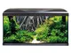 Amtra System 80 LED Black Sfondo 3D RADICE/Acquario Completo di Illuminazione LED, Filtro...