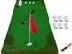 KJRJKD Professionale Exercice à la Golf Putting Mat Verde, simulatore di Golf di Formazion...