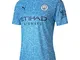 Puma - Maglietta Manchester City 20/21, blu chiaro / pavone, XL