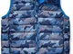 Amazon Essentials Boys' Lightweight Water-Resistant Packable Puffer Vest Outerwear-Jackets...