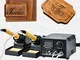 InLoveArts 60W 220V Kit Pirografia Legno, Macchina Pirografica,Temperatura Regolabile, Pen...