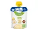 MELLIN Merenda 100% Vegetale,Pouch Cocco, gusto Mela Banana e Ananas 90g, Senza Zuccheri A...