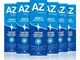 AZ Dentifricio Multi Protezione Tartar Control + Whitening 6 x 75 ml, Dentifricio al Fluor...