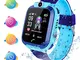 TLLAYGM Bambini Smartwatch. Kids Smart Watch Phone per Bambini IP67 Impermeabile GPS/LBS A...