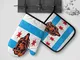 shotngwu Chicago Flag Bears Ots Guanti da Forno e Set di presine, Guanti da Cucina Guanti...