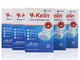 Y-Kelin Compresse Disinfettanti per Dentiere Pulitore per Protesi Compresse Effervescenti...