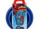 Set Easy 3 pezzi (piatto, ciotola e bicchiere 260 ml) in astuccio Spiderman Graffit