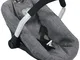 Bayer Chic 2000 708 76 - Seggiolino da Auto per Bambole, in Jeans, Colore: Grigio