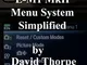 The Olympus E-M1 MkII Menu System Simplified (English Edition)