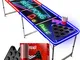 Set da Tavolo da Beer Pong Ufficiale Spot Light | Neons | 1 Tavolo + 2 Rack + 22 Bicchieri...