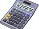 CASIO MS-88TERII calcolatrice da tavolo - Display a 8 cifre, euroconvertitore,
