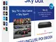 Sky box con 3 Mesi di Sky TV + Sky Calcio + Sky Sport | Decoder Sky Q incluso