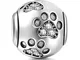 Charm in argento sterling 925 a forma di zampa di cane, ideale per un regalo di compleanno...