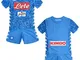 SSC Napoli Kit Gara Home 2018/2019 Bimbo, Azzurro, 5 anni