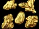 3 grammi vera pepite d'oro XL in alaska con 5 – 12 mm e certificato di autenticità e impia...