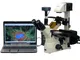 Amscope in480ta-fl-mf 40 x -900 x contrasto fluorescenza Inverted microscopio + fluo camer...