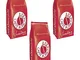 3 confezioni Caffe' Borbone In Grani Linea Vending Miscela rossa 1,5 kg