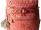 Kipling UPGRADE Zaino, 46 cm, 28 liters, Multicolore (Hearty Pink Met)
